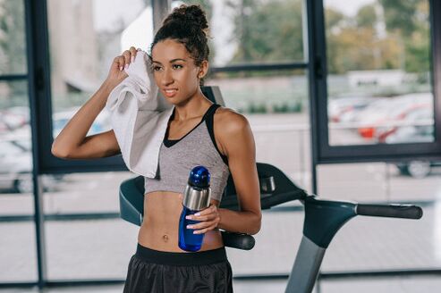 Physical activity with protein diet
